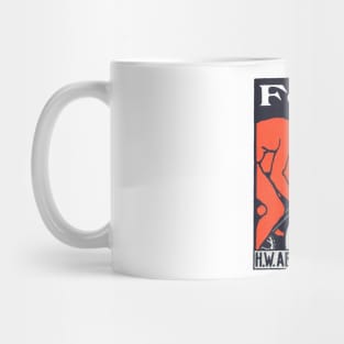 1920 Devil riding his Bicycle Mug